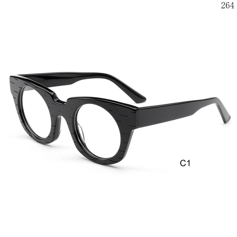 Dachuan Optical H2841 China Supplier Thick Frame Acetate Eyewear Frames Marcos De Anteojos (6)